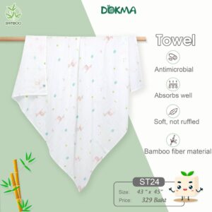 ST24 - ผ้าเช็คตัว-ใยไผ่